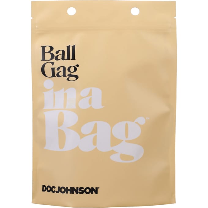 Doc Johson - Ball gag - Zwart