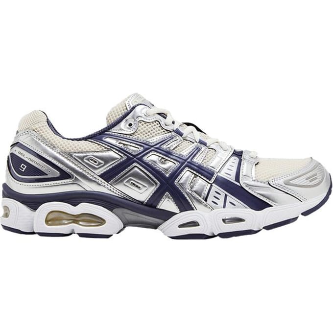 ASICS Gel-Nimbus 9 Oatmeal Indigo Fog 36 white