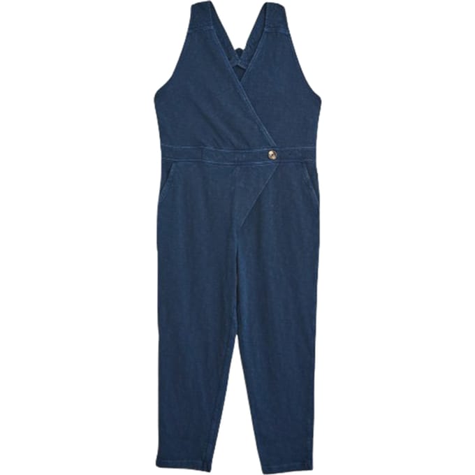 White Stuff Juniper Jersey Dungaree Mid Denim Taglia: 7-8 | Body per Neonato Outlet | kids | Blu