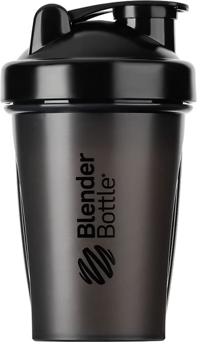 BlenderBottle Classic ZWART (20 oz / 590 ML) met BlenderBall