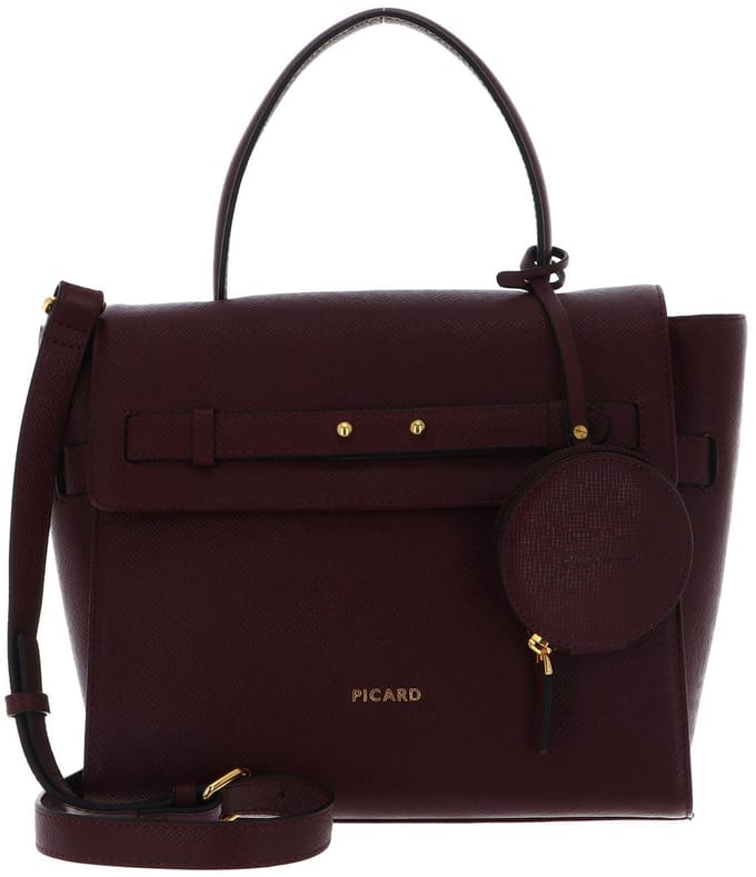 PICARD schoudertas Chic Way Hand Bag Bordeaux wijnrood