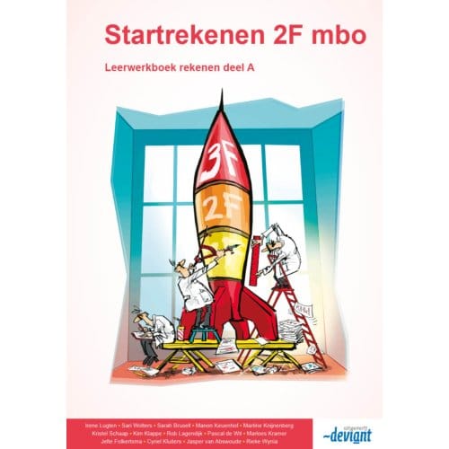 Startrekenen / 2f Mbo / Leerwerkboek Rekenen Deel A - Irene Lugten