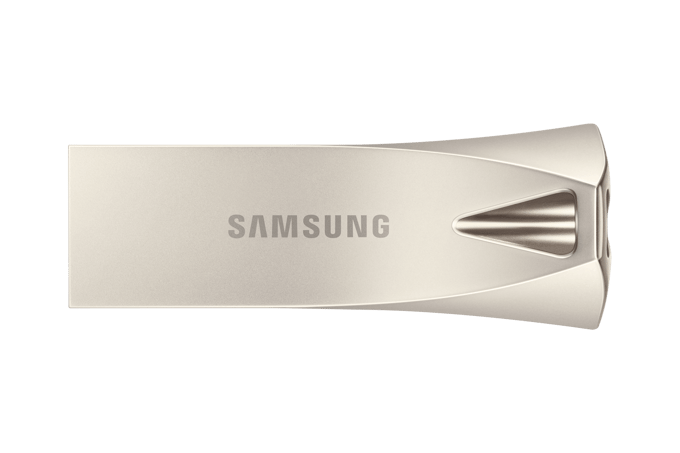Samsung BAR Plus - USB stick - USB 3.1 - USB-A - 64 GB - Zilver