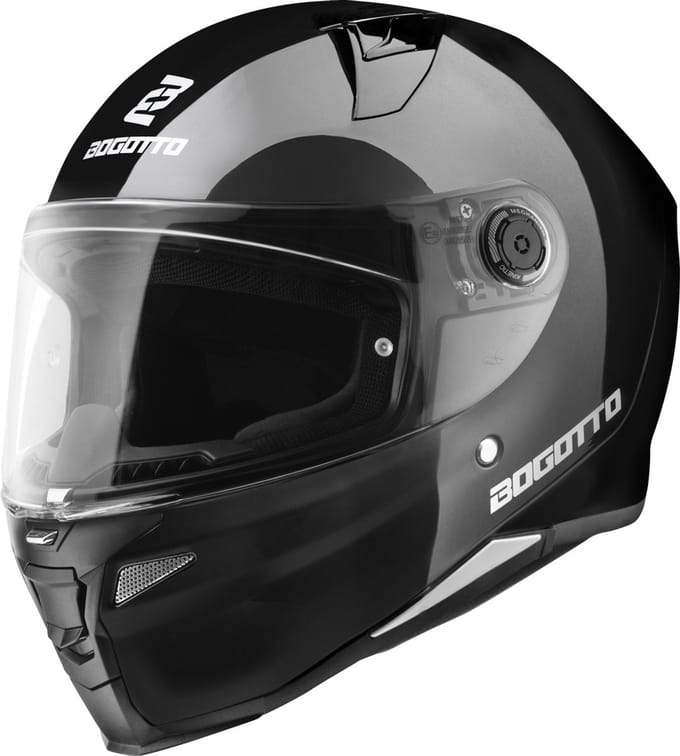 Bogotto FF110B Zwart Integraalhelm - Helm