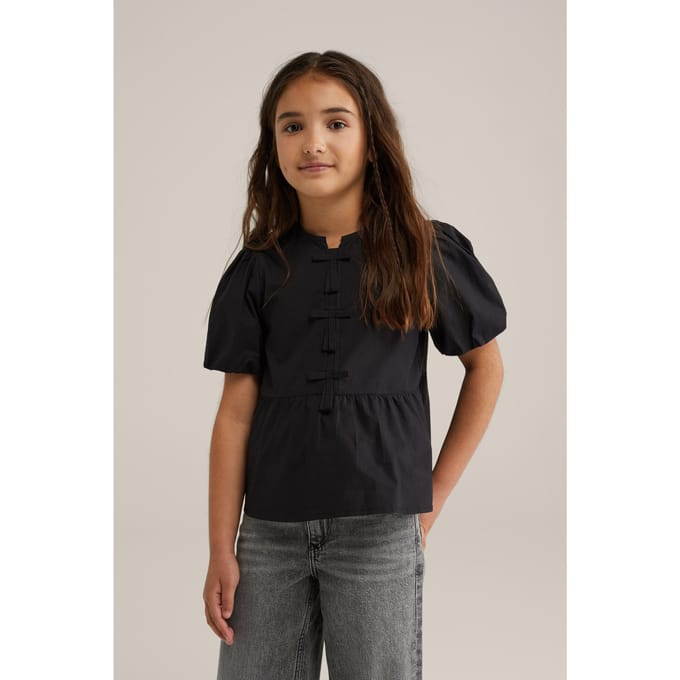 We Fashion Blouse Black Maat: 134/140 | Overhemden Outlet | kids | Zwart