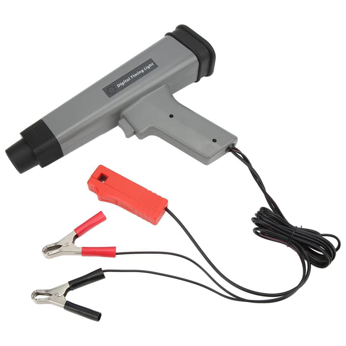 Digitale Motor Timing Light Inductieve Stroboscoop Timing Light 12V Ontstekingstiming Light voor Auto wit