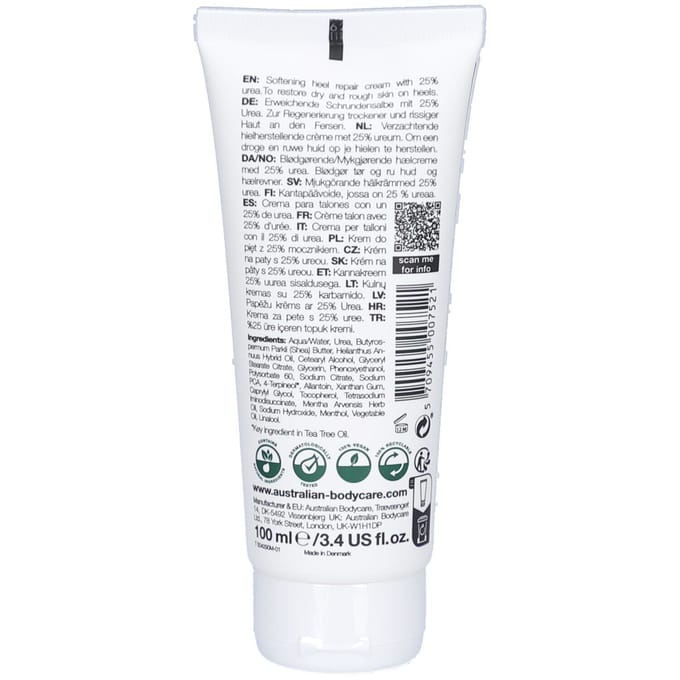 Australian Bodycare Heel Repair Voetencr&egrave;me 100 ml