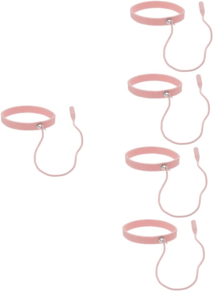Pincet Houder - Polsband Houder - Wimper Verlenging - Ergonomisch Ontwerp - 5 Stuks - Roze