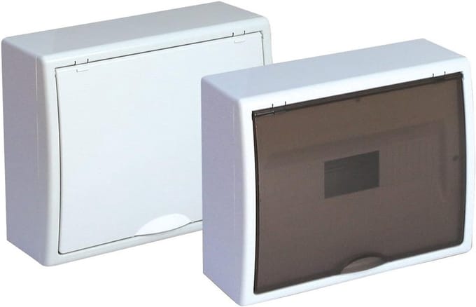 Verdeeldoos IP40 met 12 elementen - Wit