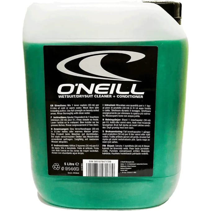 2023 O'neill 5l Wetsuit Cleaner 0144c - Black