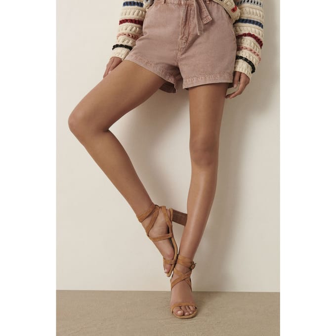 BA&SH Sandales Cequoia Camel Maat: 39 | Sandalen Outlet | Dames | Bruin