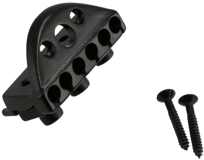Locking nut voor headless gitaar - Fazley 10678 - Zwart