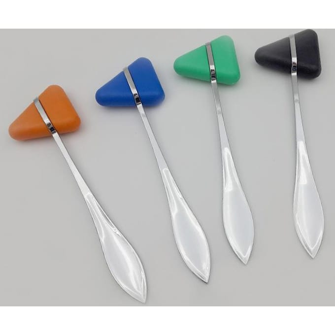Medische Driehoek Taylor Percussor Percussie Neurologische Hamer Percussor Diagnostische Reflex Hamer groen
