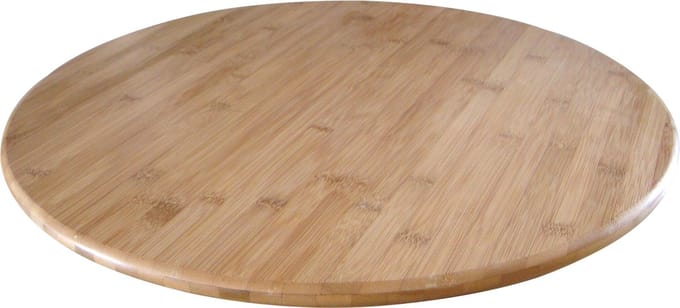 Cosy&Trendy Malawi - Plateau - Bamboe - Rond Draaibaar- Ø 40 cm