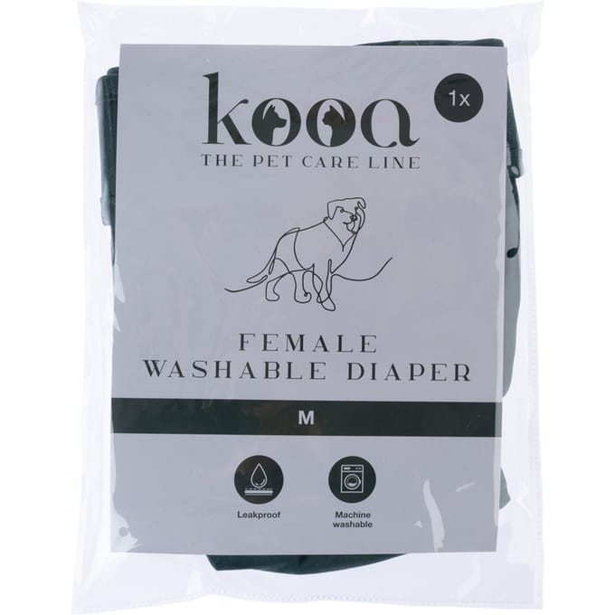 kooa Wasbare Luiers voor Teefjes maat M