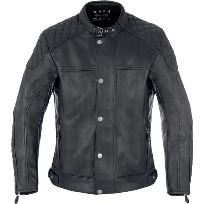 Leren motorjack Oxford Hamilton