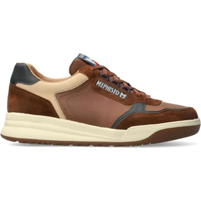 Mephisto Norwin - heren sneaker - Bruin - maat 45 (EU) 10.5 (UK)