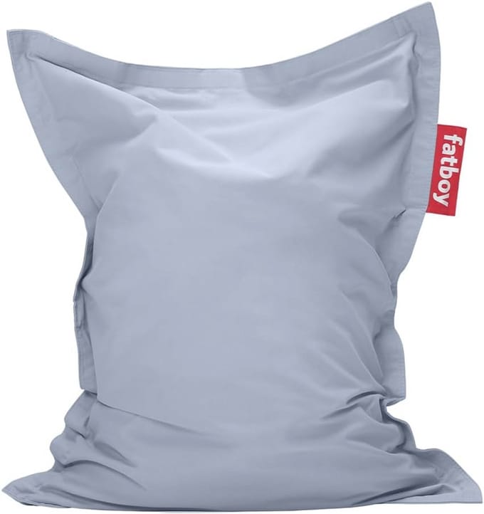 Zitzak Junior Stonewashed Misty Blue - Original Nylon, Kinderzitkussen 130 x 100 cm
