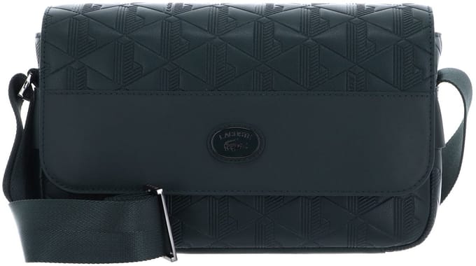 LACOSTE Schoudertas Nomogramme Flap Crossover Bag Sinople Donkergroen