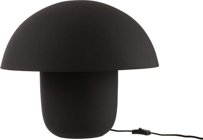 J-Line tafellamp - ijzer - zwart - large