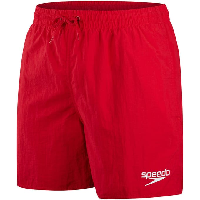 Speedo Heren Essential 16 Zwemshorts (Rood)