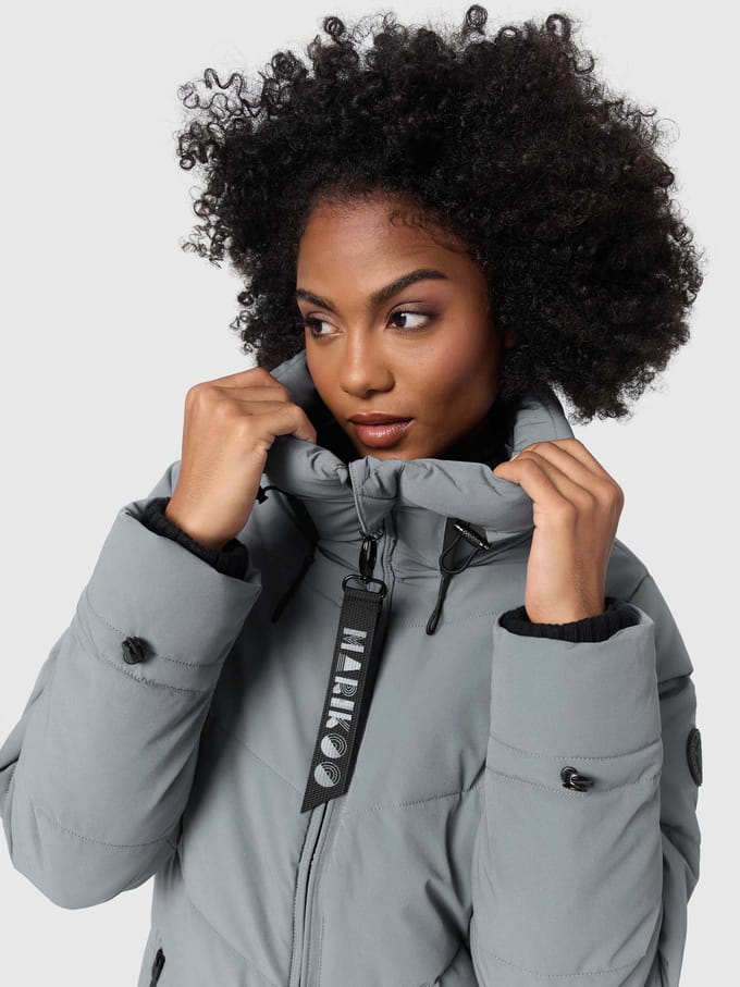 Marikoo Benikoo dames winterjas – lang, warm & stijlvol