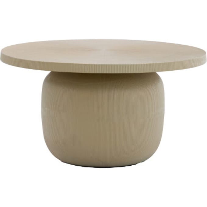 Light & Living - Salontafel TIGRAN - Ø75.5x41.5cm - Bruin