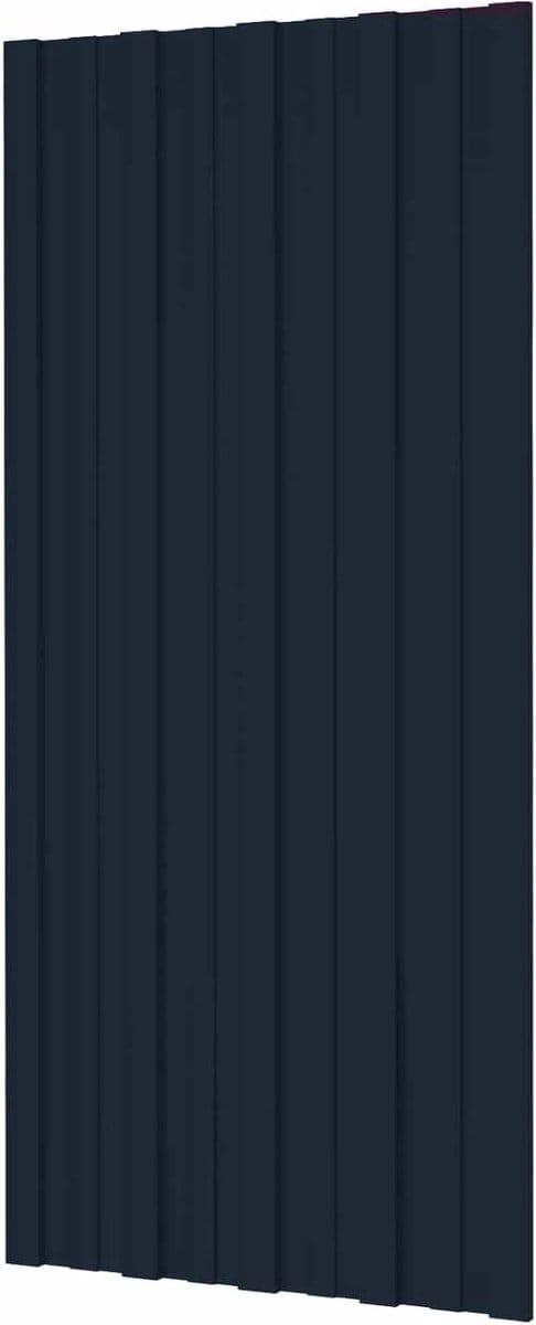 Dakpanelen - Dakplaten - Schuur Bedekken - Rechthoekig Design - 36 stuks - Antraciet