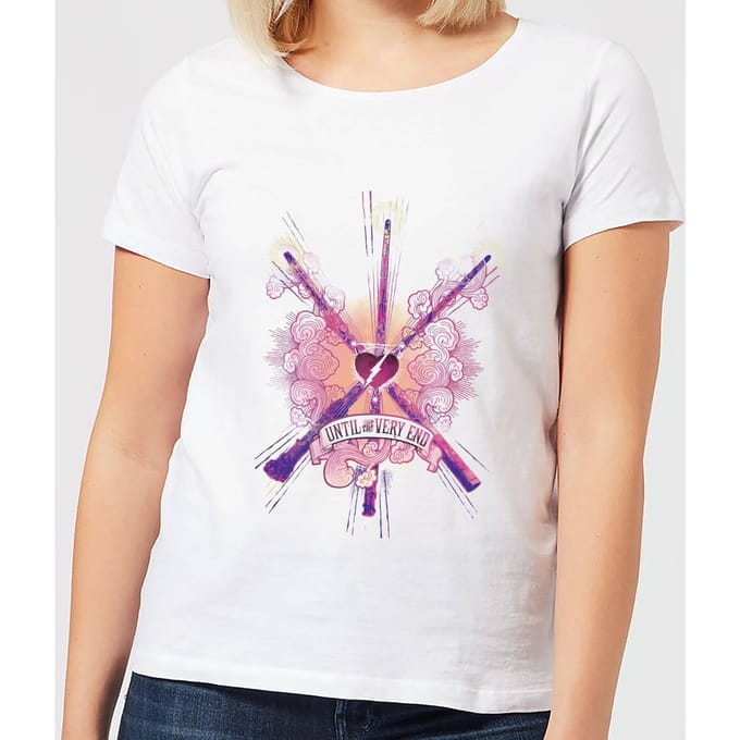 Harry Potter Until The Very End dames t-shirt - Wit - S