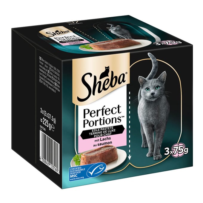 6x37,5g Perfect Portions Paté met Zalm