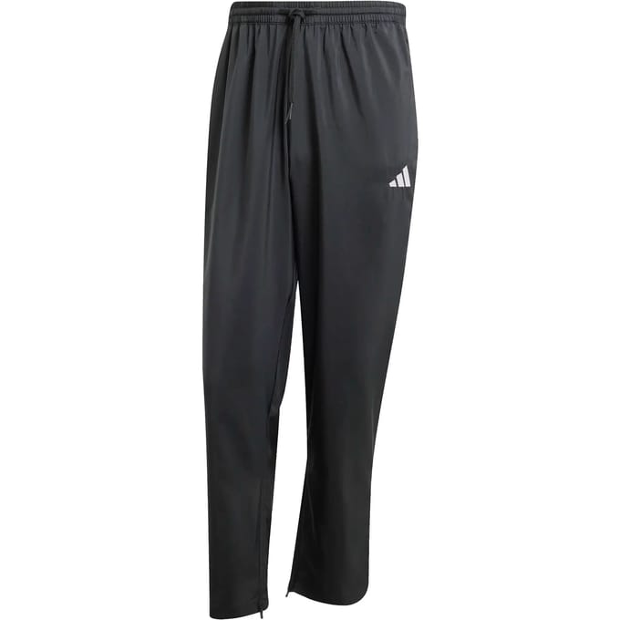 Adidas Essentials Small Logo Open Hem Stanford Trainingsbroek Zwart L / Short Man
