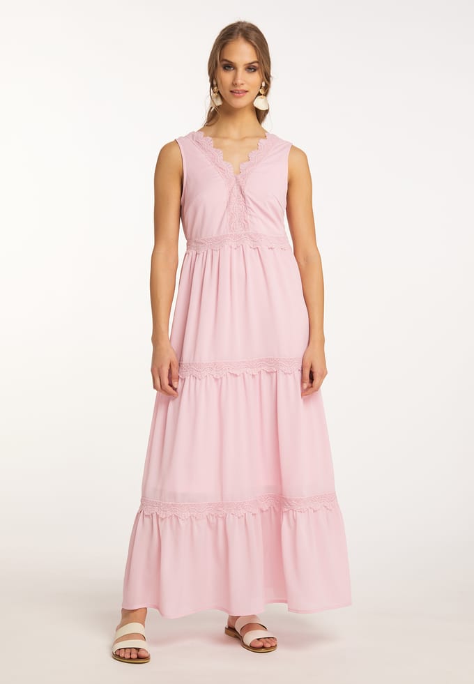 IZIA spaghetti jurk maxi gaya