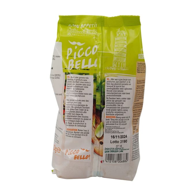 Damhert Glutenvrije Pasta Penne 250 Overige