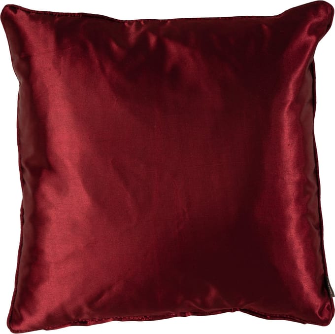 Siana Satin kussen rood 45x45cm