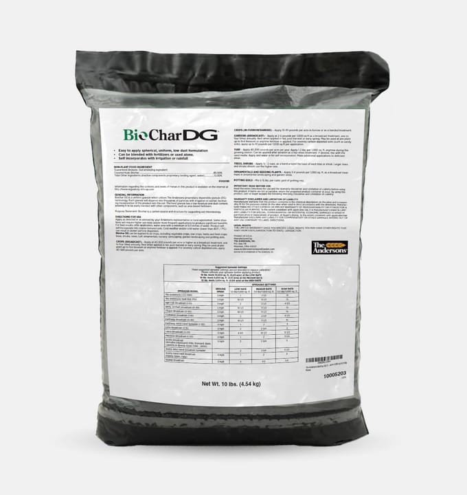 BioChar Organische Bodemverbeteraar - Geschikt voor 5.000 vierkante voet - 10 lbs