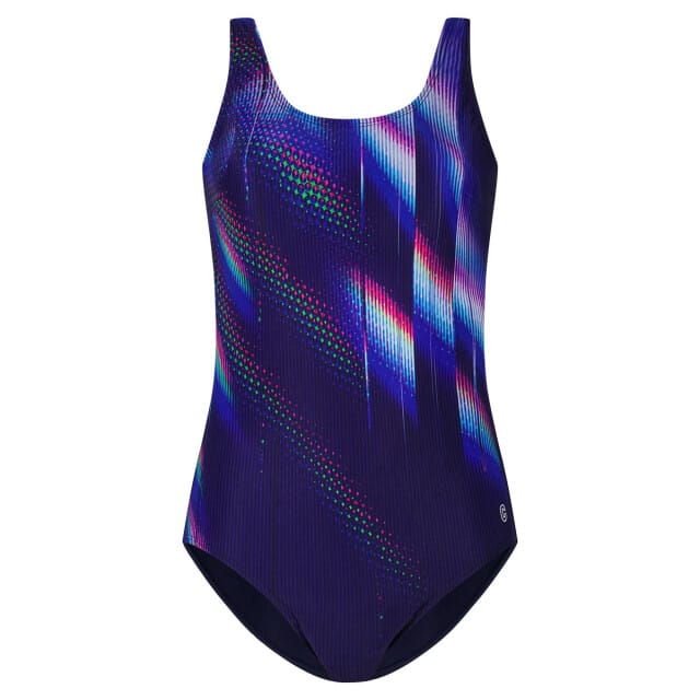 Ten Cate badpak soft cup digital gradient voor Dames | Maat 48