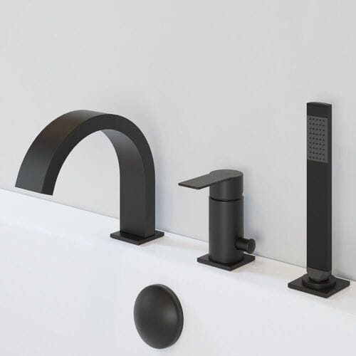pianura Kronenbach Omega 2.0 3-hole bath faucet 19965001KB