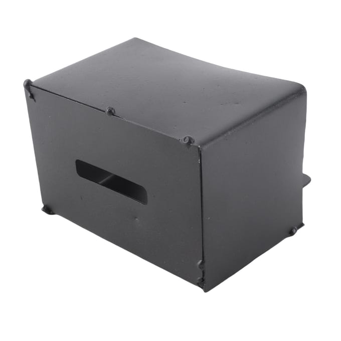 Batterijdragerkoffer Zwart Roestvrij Stevige Structuur voor 50cc tot 125cc ATV Motorfiets Crossmotor gray