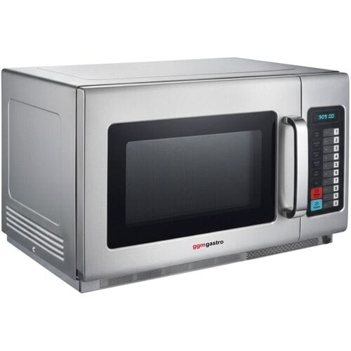 GGM Gastro Mikrowelle - 34 Liter - 2,1 kW - Digital Zilver