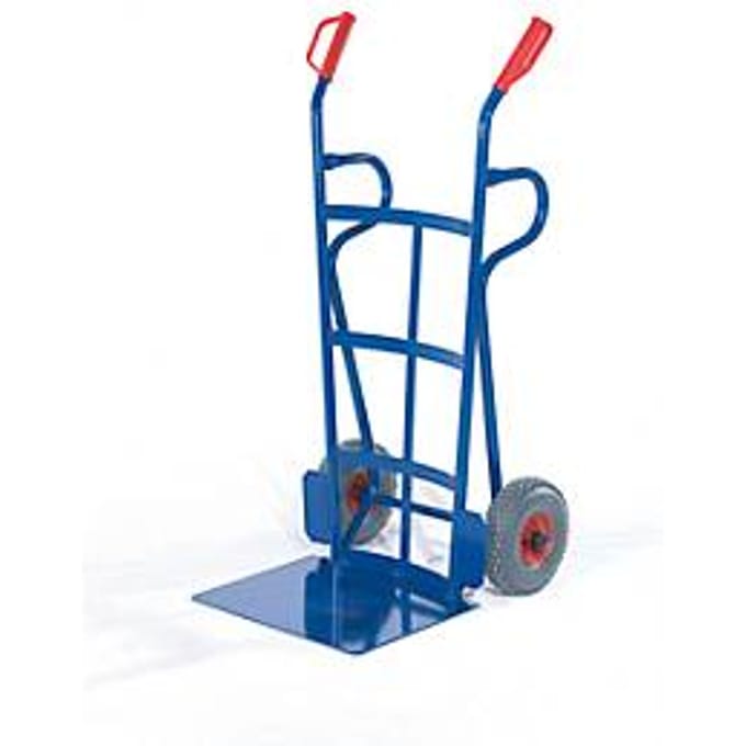 Steekwagen voor bandentransport, massief rubber, ø 250 x 60 mm
