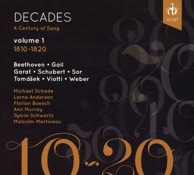 Various Artists - Decades: A Century Of Song, Volume 1: 1810-1820 (CD)