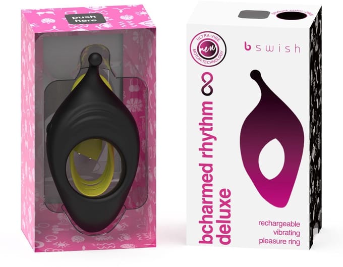 Bswish - Bcharmed Rhythm Infinite Deluxe Koppelvibrator - Zwart