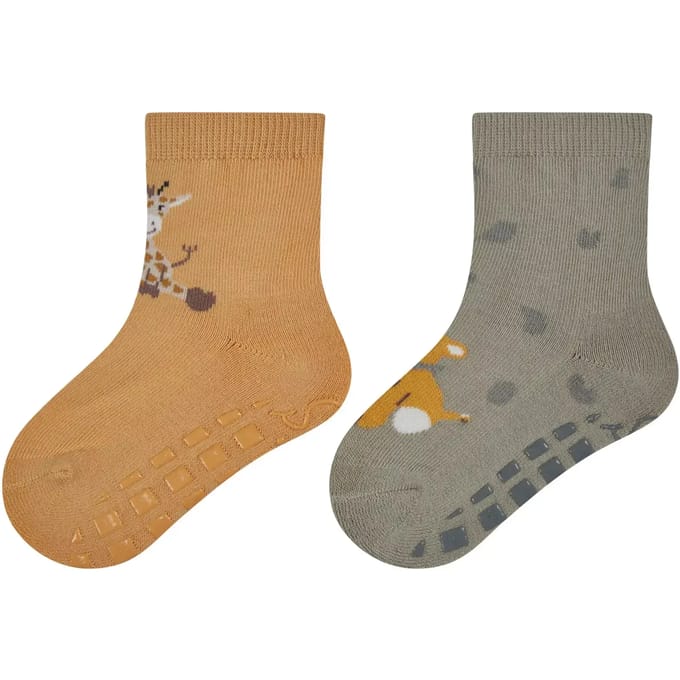 Antislip sokken voor baby's Sterntaler Safari (x2)