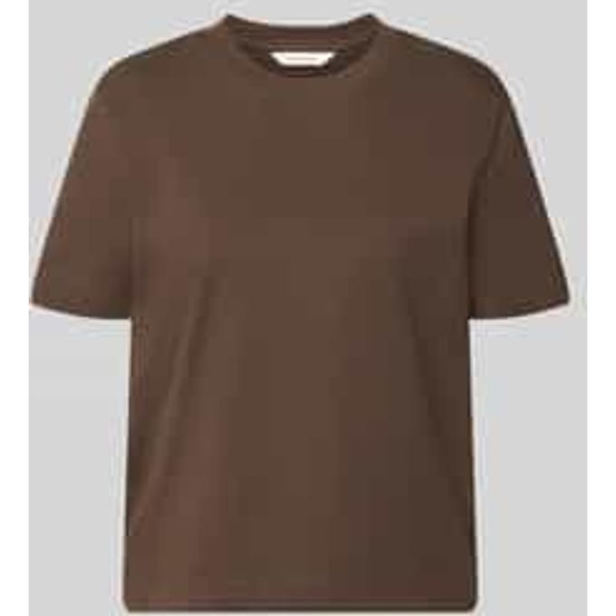Boxy fit T-shirt van pure Katoen Model 'ESSENTIAL'