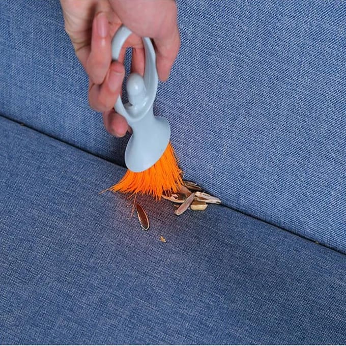 Ensemble de petits balais et pelles à poussière, Mini balai, brosse de nettoyage de bureau, Gadget d'essuyage du clavier, petit balayage de la poussière blanc