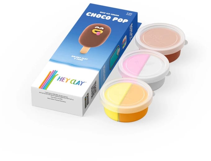 Hey Clay Boetseerklei Choco Pop