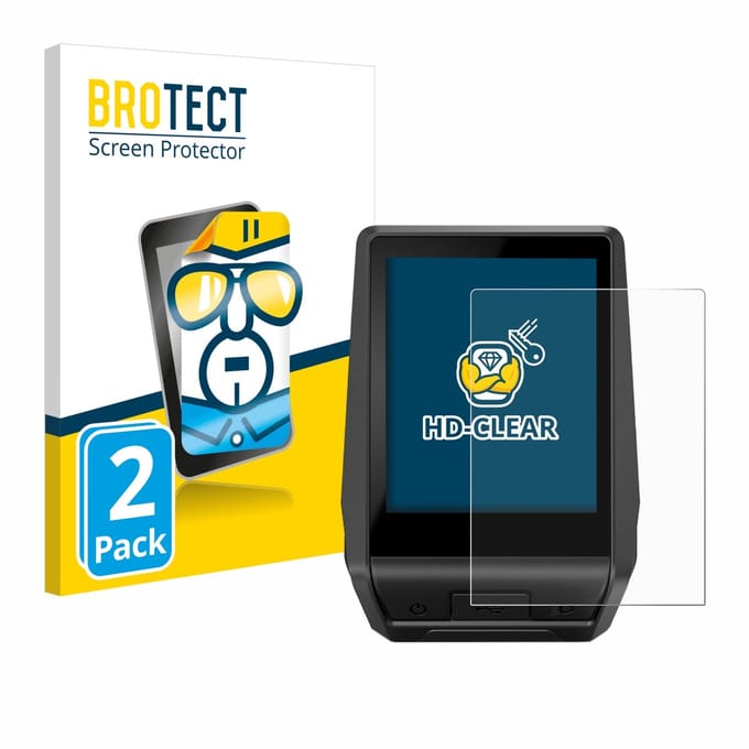 BROTECT - Screenprotector voor Bosch Nyon 2021 / 2020 - Folie Beschermfolie transparant 2 Stuks