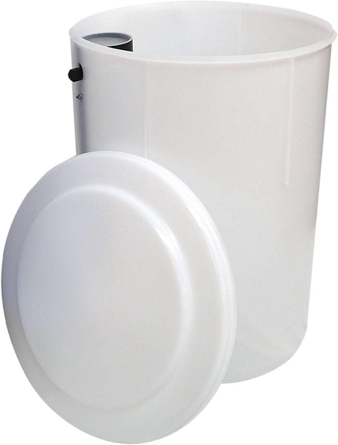Grote Zoutvat 100 Liter voor Waterontharder met 3/8" Aansluiting