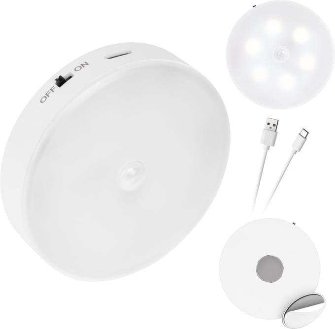 Rebel LED Noodlamp - Nachtlamp - Bewegingssensor - Magnetische Montage