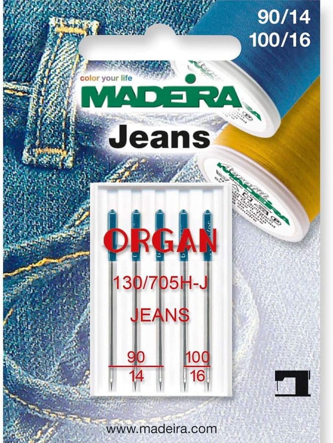 Naalden voor Naaimachine - Geschikt voor Jeans en Dikke Stoffen